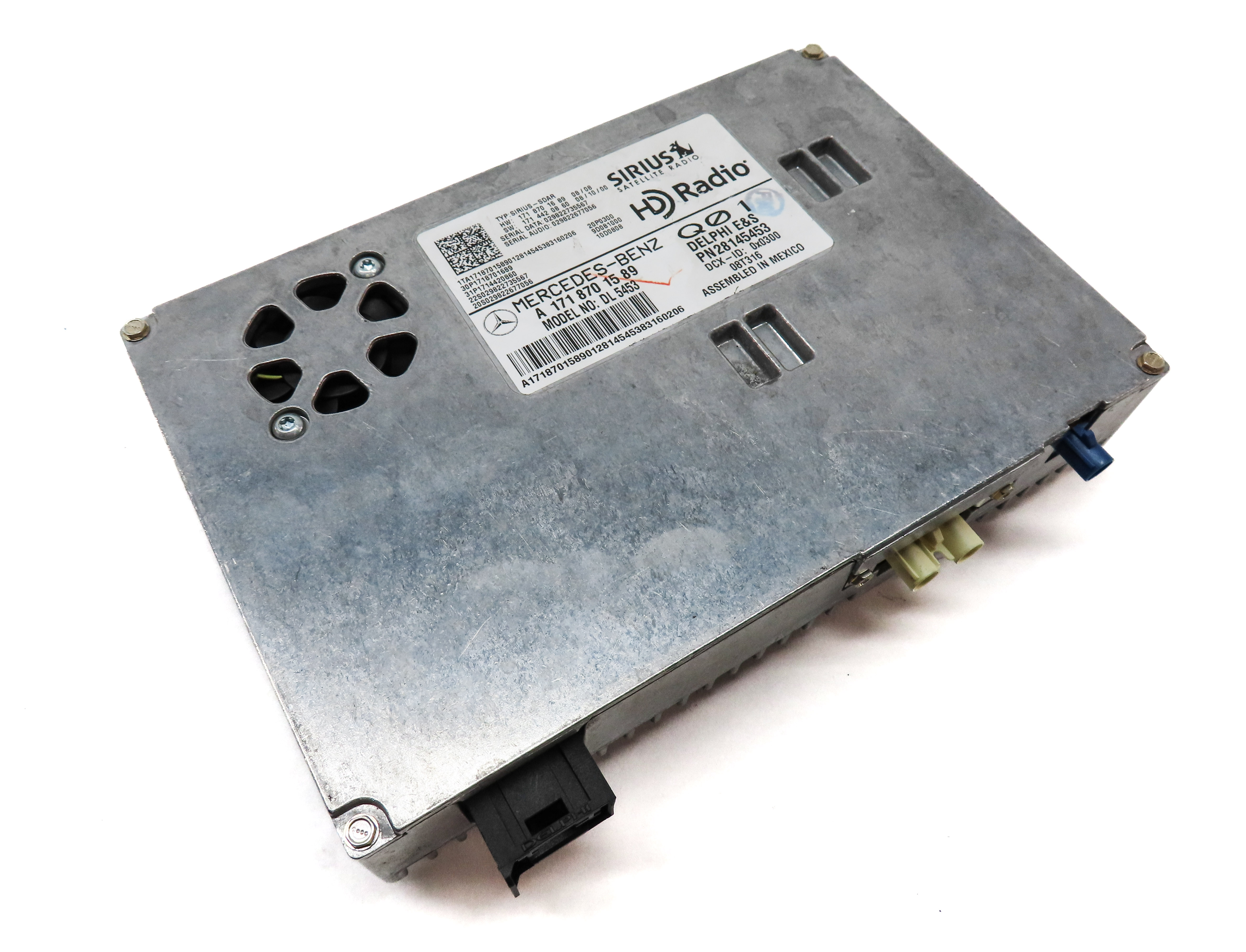 2009 MERCEDES GL320 (X164) SIRIUS SATELLITE RADIO CONTROL MODULE — exact item pictured